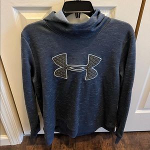 Dark blue under armor sweatshirt